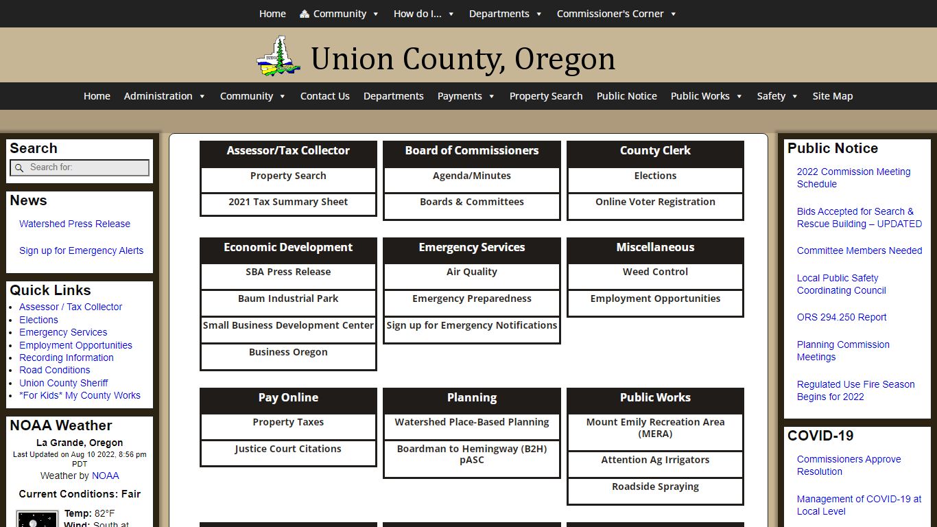 Union County – Oregon